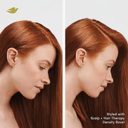 Dove Density Boost Strengthening Conditioner Scalp + Hair Therapy for protecting against premature breakage, with Vitamin ...