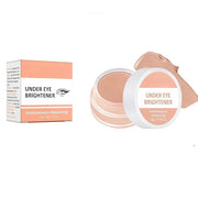 4 Colors Under Eye Brightener, Conceal & Brighten Dark Circles, Nourishing Waterproof Under Eye Cream Pot Concealer Full C...