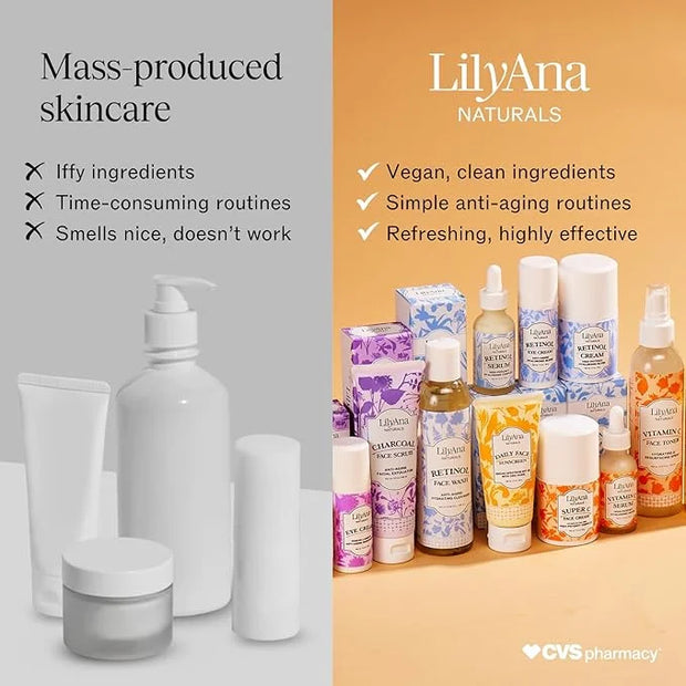LilyAna Naturals Face and Neck Moisturizer for Women and Men - Moisturizer Face and Neck Cream for Dry Skin and Dark Spot ...