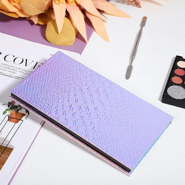 Beaupretty Empty Magnetic Eyeshadow Palette Mermaid Makeup Palette