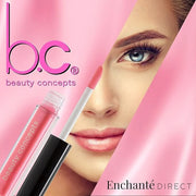 Beauty Concepts Lip Gloss Collection – Shimmering, Glossy Lip Makeup Set for a Radiant Finish, Neutral - Product Image