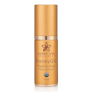 Honey Girl Organics HoneyGlo Regenerating Face Serum, USDA Certified Organic Facial Serum for Women Softens and Moisturize...