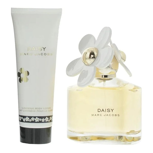 Marc Jacobs Daisy 2-Piece Gift Set for Women, (3.4 Ounce Eau de Toilette Spray, 2.5 Ounce Body Lotion) - Product Image