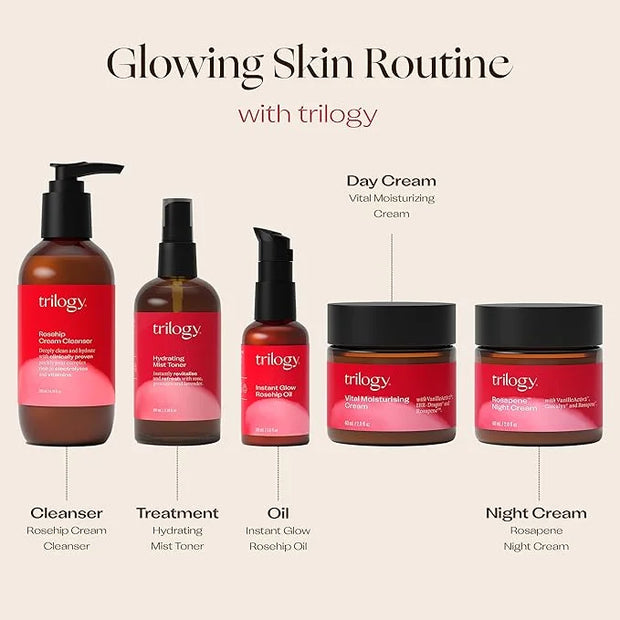 Trilogy Hydrating Mist Toner, Floral Hydration for All Skin Types, 3.38 fl oz - Product Image