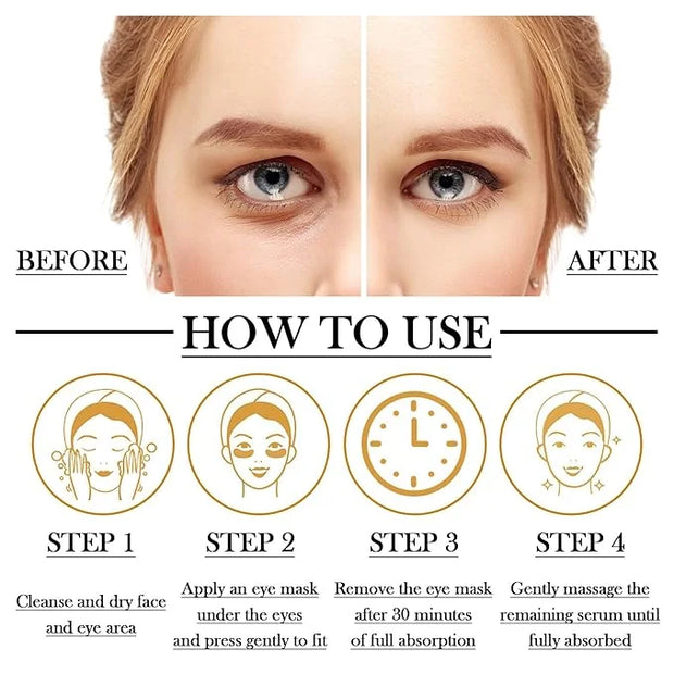 30PCS Lip Mask & Under Eye Patches Skincare Set,Moisturizing Gold Under Eye Masks,Pink Lip Masks Skin Care Set for Lip & E...