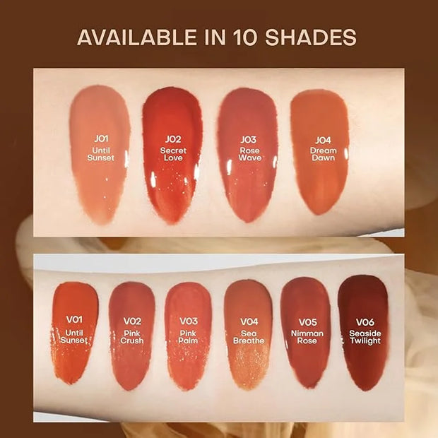 Mistine Makeup Velvet Lip Gloss Matte Lip Cream Liquid Lipstick Softening with Hyaluronic Acid Lip Tint, Non-Sticky Lightw...
