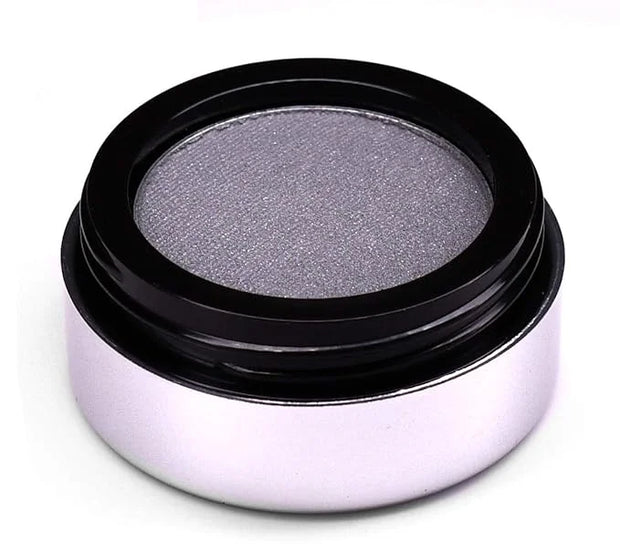 Sexy Smoke Dark Grey Iron Charcoal Matte Pressed Powder Single Vegan Eyeshadow; Talc, Paraben & Cruelty Free - Product Image