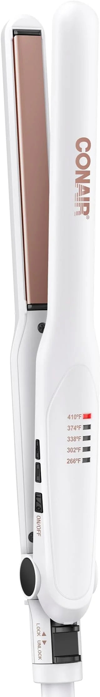 Conair Double Ceramic Flat Iron, 1/2-inch - Product Image