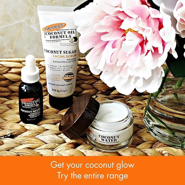 Palmer's Coconut Oil Formula Coconut Sugar Facial Scrub Exfoliator, Face Scrub to Gently Exfoliate Away Dirt and Dead Skin...