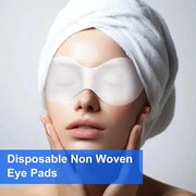 100 Sheets Disposable Non Woven Eye Mask, Cotton Eye Mask Paper, Eye Covers for Facials, Eye Masks for Skincare, Moisture ...