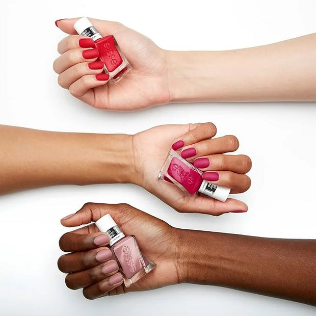 Essie Gel Couture Long-Lasting Nail Polish, 8-Free Vegan, Clear, Matte Top Coat, 0.46 fl oz - Product Image