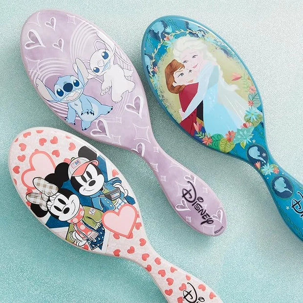 Wet Brush Original Detangler Hair Brush, Stitch & Angel (Disney Love), Ultra-Soft IntelliFlex Bristles, Detangling Bristle...