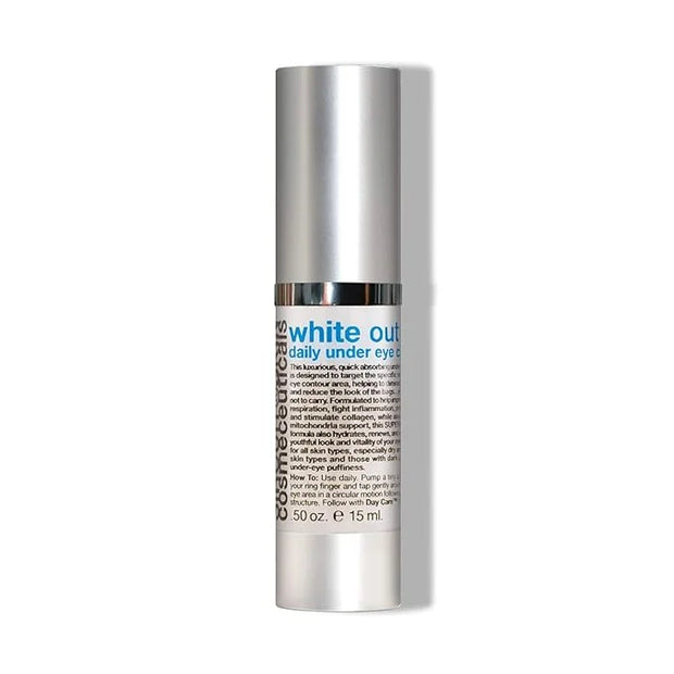 Sircuit Skin WHITE OUT+ Daily Under Eye Care - Hydrating Eye Cream with Granpowder Lumiere DP, Magnolia Extract + Mild Aci...