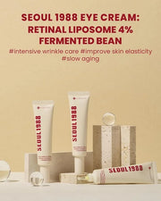 KSECRET SEOUL 1988 Eye Cream : Retinal Liposome 4% + Fermented Bean, 30ml/1.01 fl.oz. - Product Image