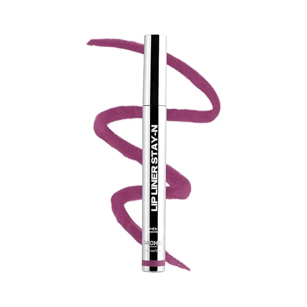 Sacheu Lip Liner Stay-N Peel Off Lip Stain — Long Lasting Matte Lip Tattoo Transfer Proof Lipstain Infused with Hyaluronic...