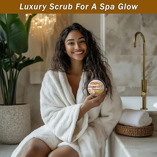 Spa Gift Baskets For Women - Luxury Bath Set With Honey & Almond - Spa Kit Includes Body Wash, Bubble Bath, Lotion, Bath S...