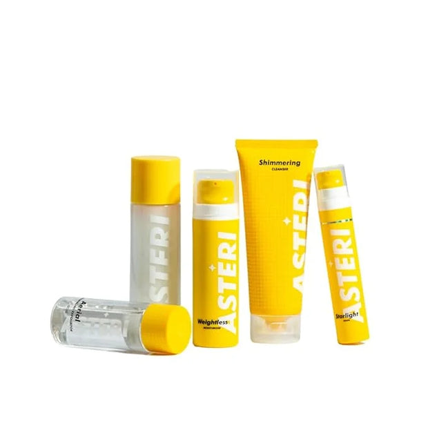 Alumni Skincare The 5 Piece Skin Care Set - Micellar Makeup Remover, Cleanser, Exfoliator, Moisturizer and Serum Full Skin...