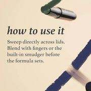 Julep Eyeshadow 101 Crème-to-Powder Waterproof Eyeshadow Stick – Silver Moonlight Shimmer – Long-Lasting, Crease-Proof, Me...