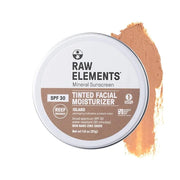 Raw Element Ultra-Moisturizing Tinted Face Cream, Non Toxic Mineral Face Sunscreen, Daily Tinted Moisturizer, Non-Nano Zin...