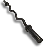 HulkFit 48 Inch EZ Curl Bar Barbell 2 Inch - Product Image