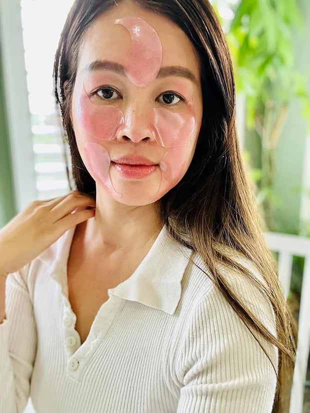 Under Eye Bags Treatment, Rose Eye Mask, Eye Treatment Mask, For Moisturizing,Revitalizing, Lift & Firm, Anti- Dark Circle...