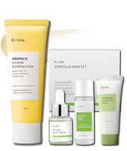 IUNIK Centella Mini Set, Travel Friendly Skincare Set, Ultra calming and hydrating for sensitive skin: Tea Tree Relief Ton...