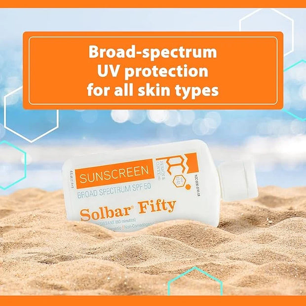 Person & Covey SPF 50 Sunscreen Face & Body Sun Cream - Solbar Fifty Body & Face Sunscreen SPF 50 Broad Spectrum Sunscreen...