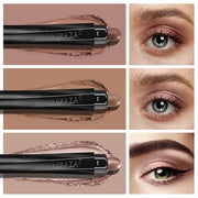 3Pcs Neutral Brown Eyeshadow Stick Set, Matte And Shimmer Creamy Eyeshadow Pencil, Shiny Pink Shadow, Waterproof Long Last...