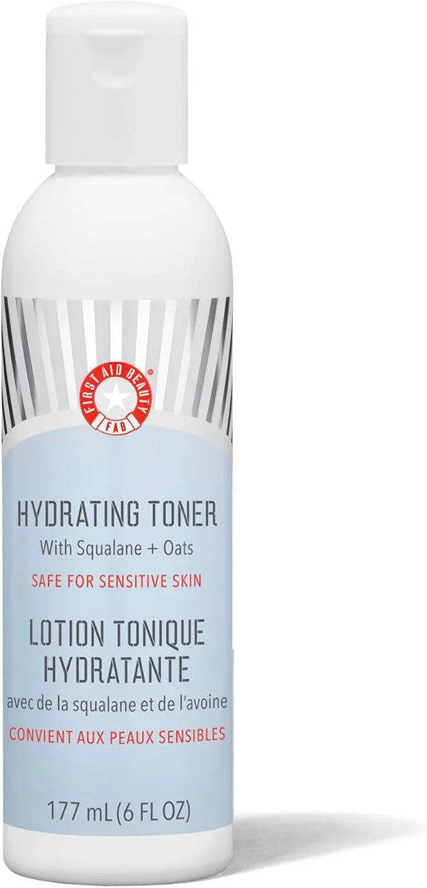 First Aid Beauty - Hydrating Toner with Squalane and Oats, Naturual Wild Oat Skin Calming Toner, Helps Reduce Lines & Wrin...