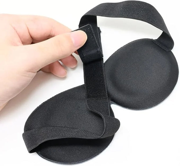Honbay 3D Funny Eyeshade Soft Sleep Eye Mask with Adjustable Head Strap for Travel, Game, Party, Rest, Sleeping (Girl) - P...