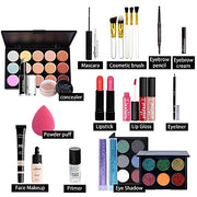 All-in-one Makeup Set Holiday Gift | Full Makeup