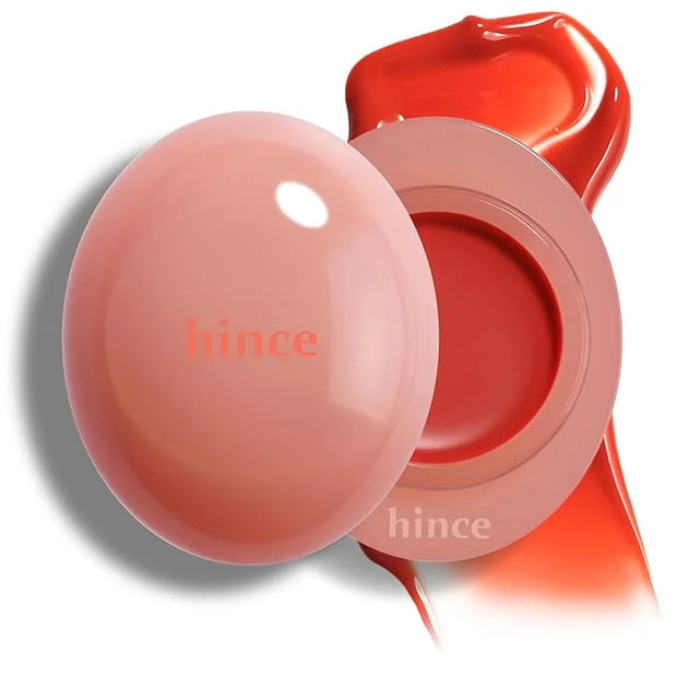 HINCE Raw Glow Dewy Ball - Tinted Lip Balm, Jelly Gloss Glow, Shine and Hydration, Lip & Blush Multiuse, Vegan, 0.12 oz. (...
