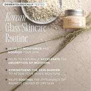 The Face Shop Rice Ceramide Moisturizing Cream - Rice Extract + Rice Bran Oil - Hydrating Targets Dryness, Brightening - D...