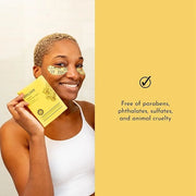 Bolden Awake Under Eye Patch | Eye Mask For Dark Circles, Puffiness & Discoloration | Brightening Eye Pads With Niacinamid...