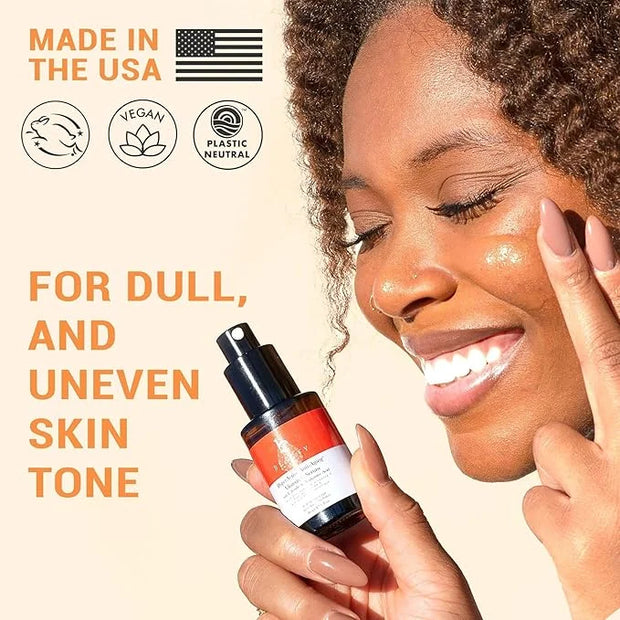 Vitamin C Face Serum - USA Made with Natural & Organic Ingredients, Skin Brightening Vitamin C Serum for Face for Women, D...