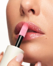 MAKE Beauty Serum Balm Hydrating Lip Oil. Vegan Moisturizing Lip Gloss with Plumping Effect. Lip Treatment Cream for Soft,...