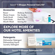 Terra Pure Desert Breeze Hotel Soaps & Toiletries Bulk Set | 1-Shoppe Amenities Kit | 1oz Shampoo & Conditioner, Body Wash...
