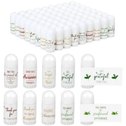 72 Pcs Mini Lip Balm Bulk All