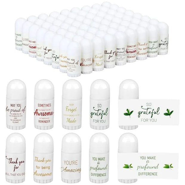72 Pcs Mini Lip Balm Bulk All