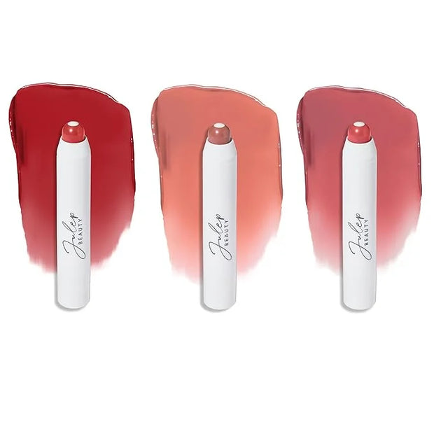 Julep It's Balm Tint of Color Lip Balm Trio - Cherry Wood, Cashmere Nude, Dusty Orchid Summer | Hydrating Lip Color with V...
