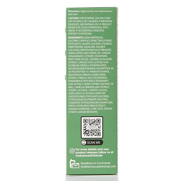 Advanced Clinicals Collagen Serum For Face | Visible Anti Aging Collagen Peptide Serum + Hyaluronic Acid Moisturizer Impro...