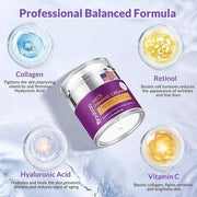 Advanced Neck Firming Cream – 3% Retinol & Hyaluronic Acid for Wrinkle Reduction, Lifting & Skin Tightening – Anti-Aging M...