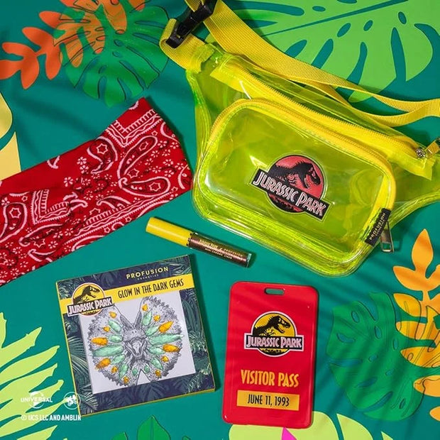 Profusion Cosmetics Jurassic Park Adventure Beauty Set - Experience the Thrills with the Jurassic Park Visitor Set - Face ...