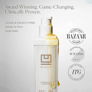 The U Beauty Duo - Resurfacing Compound & SUPER Hydrator Set - Vitamin C & E, Retinol, Hyaluronic Acid - Moisturizing Face...
