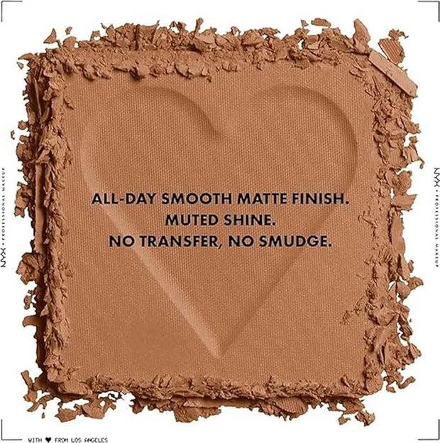 NYX PROFESSIONAL MAKEUP Can't Stop Won't Stop Mattifying Pressed Powder - Mocha - Product Image
