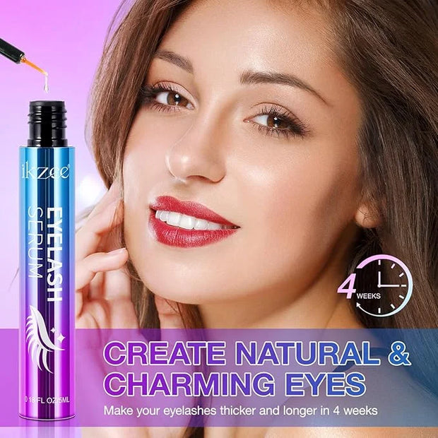 Premium Eyelash Growth Serum For Eyelash Growth Longer & Thicker, Lash Enhancing Serum With Premium All Natural Cold Press...