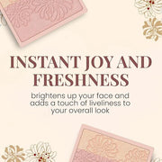 Paul & Joe Pressed Blush Palette Refill Only, Case Sold Separately, Oil-Absorbing Blush Powder, Bi-Color Face Blushes with...