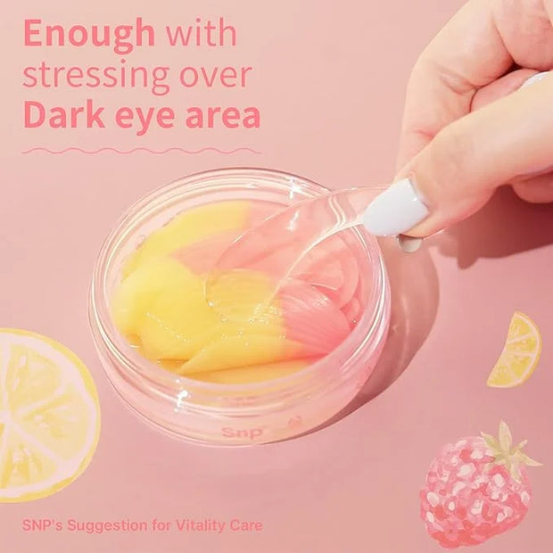 SNP [K Beauty Dual Pop Eye Patch | Eye Mask for Hydrating,Moisturizing and Firming All Skin Types | Treatment for Wrinkle ...