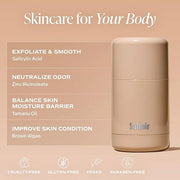 Saltair Skincare Deodorant - Aluminum-Free Deodorant for Women with Long Lasting Odor Protection Zinc and BHA. Refillable ...