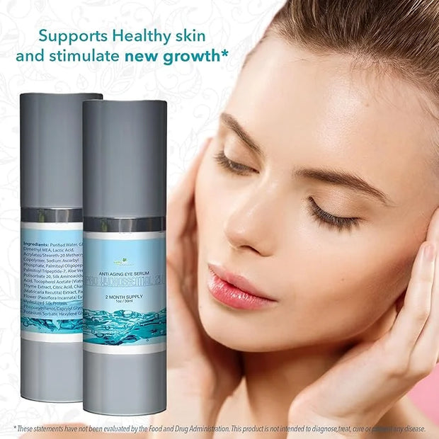 Pro Hydrossential 2x Serum - Anti Aging Eye Serum - Help Improve Dark Circles, Puffy Eyes, Wrinkles, & Eye Bags - Exfoliat...